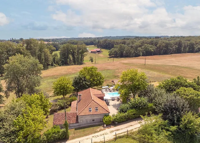 Ferienhaus Maison De Charme Avec Sa Piscine Limeyrat
